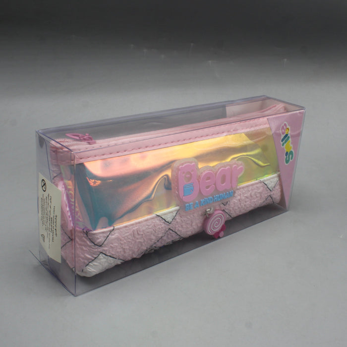 Smile Bear Design Pencil Pouch