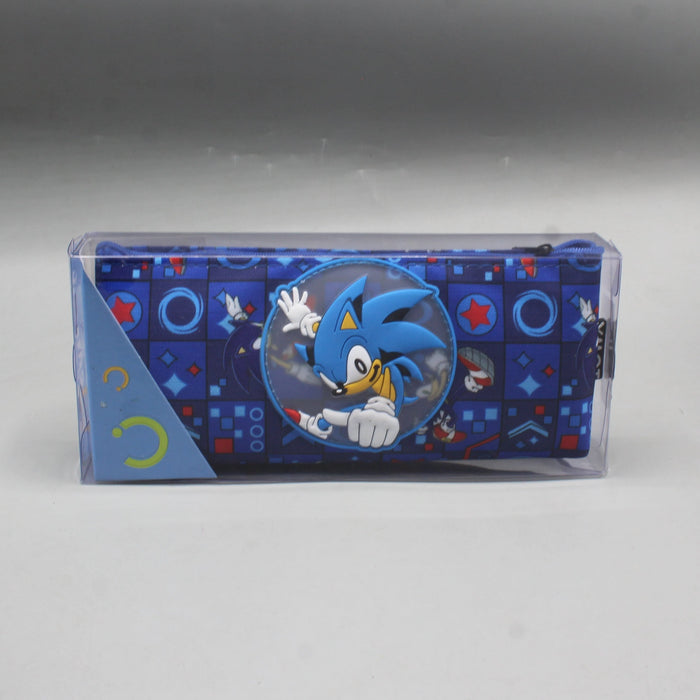 Cute Sonic Design Pencil Pouch