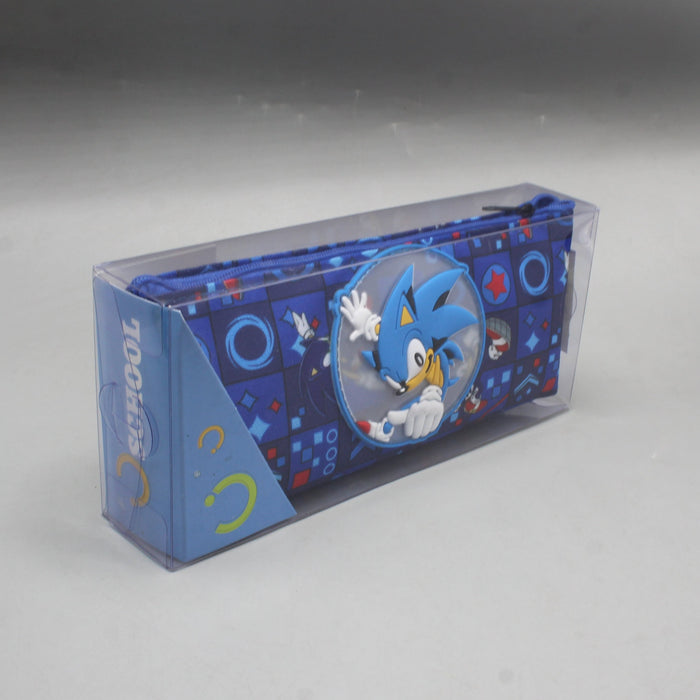 Cute Sonic Design Pencil Pouch