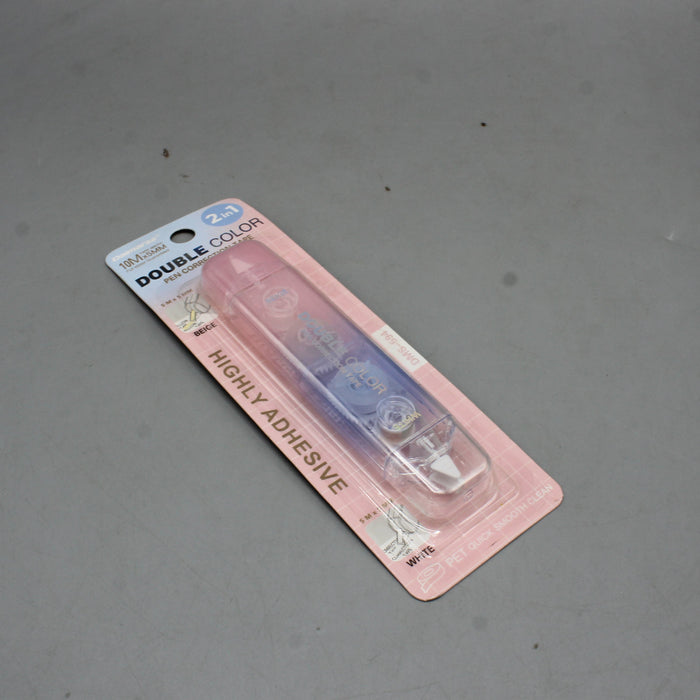 2-in-1 Double Sided Pen Correction Tape