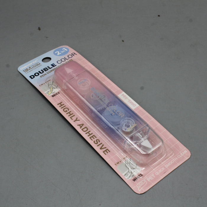 2-in-1 Double Sided Pen Correction Tape