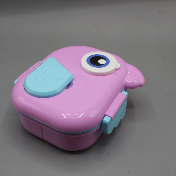 Owl Shaped Kids Bento Lunch Box with Bottle