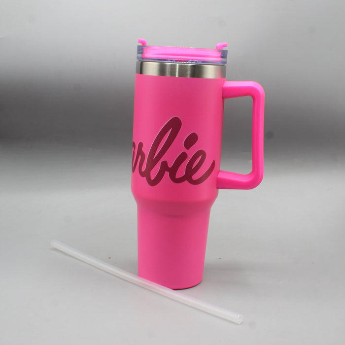 Barbie Theme Stainless Steel Tumbler