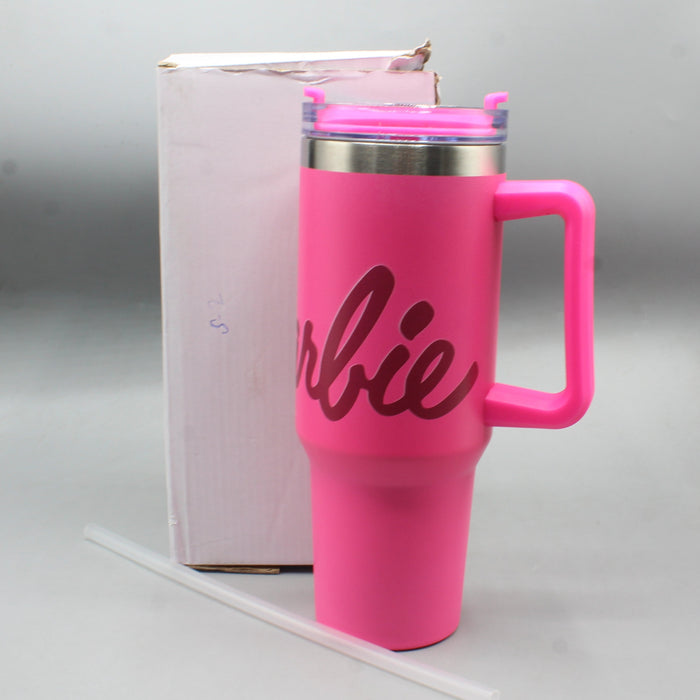 Barbie Theme Stainless Steel Tumbler