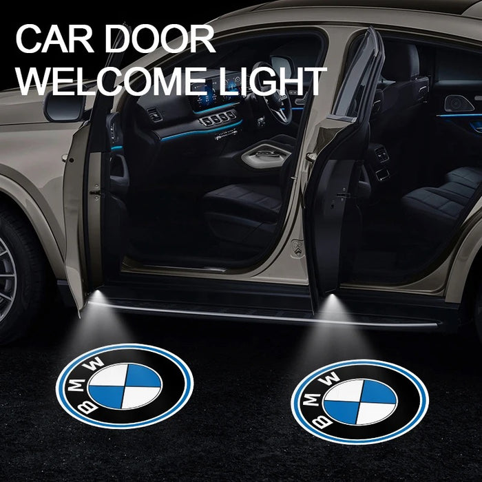 Pack of 2 Car Door Logo Projection Light BMW