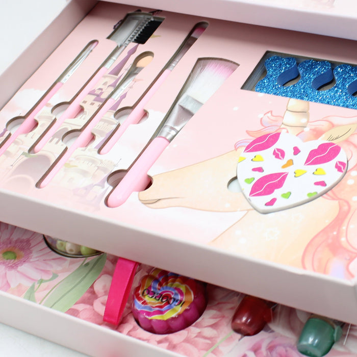 3 in 1 Unicorn Beads & Makeup Box