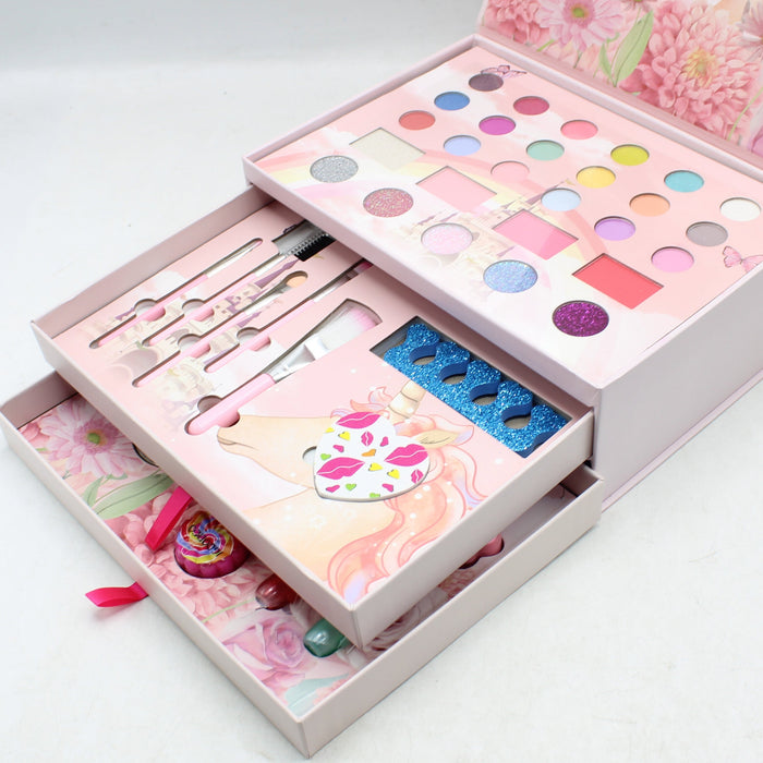 3 in 1 Unicorn Beads & Makeup Box