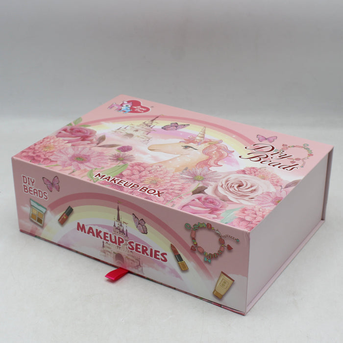 3 in 1 Unicorn Beads & Makeup Box