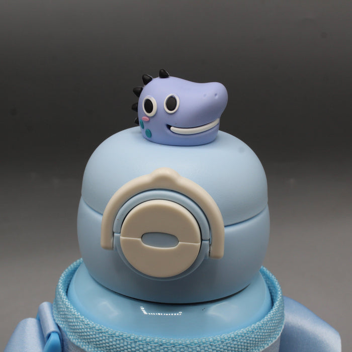 Happy Dinosaur Water Bottle With Cover