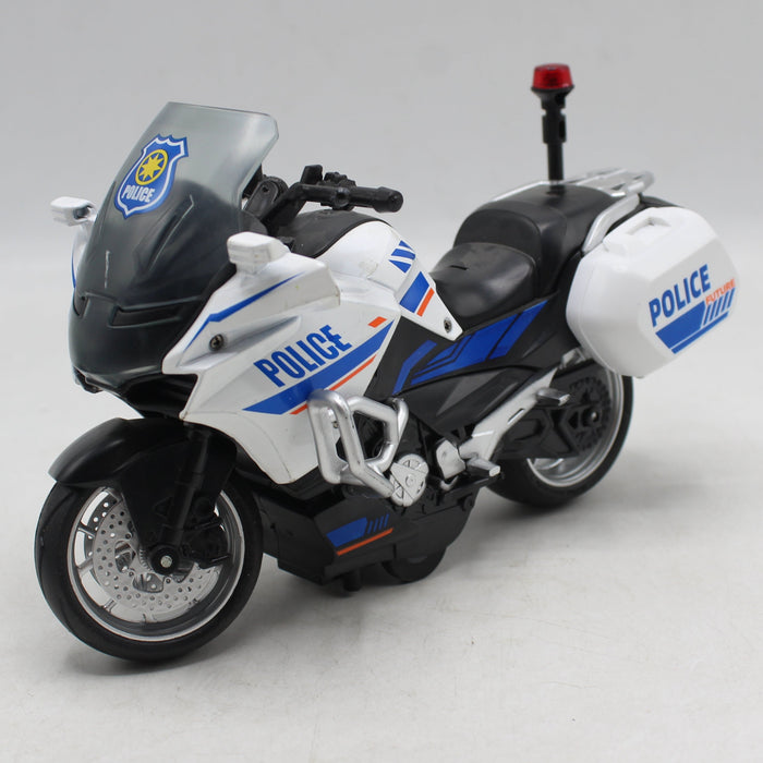 Police Sport Motorcycle with Light & Sound