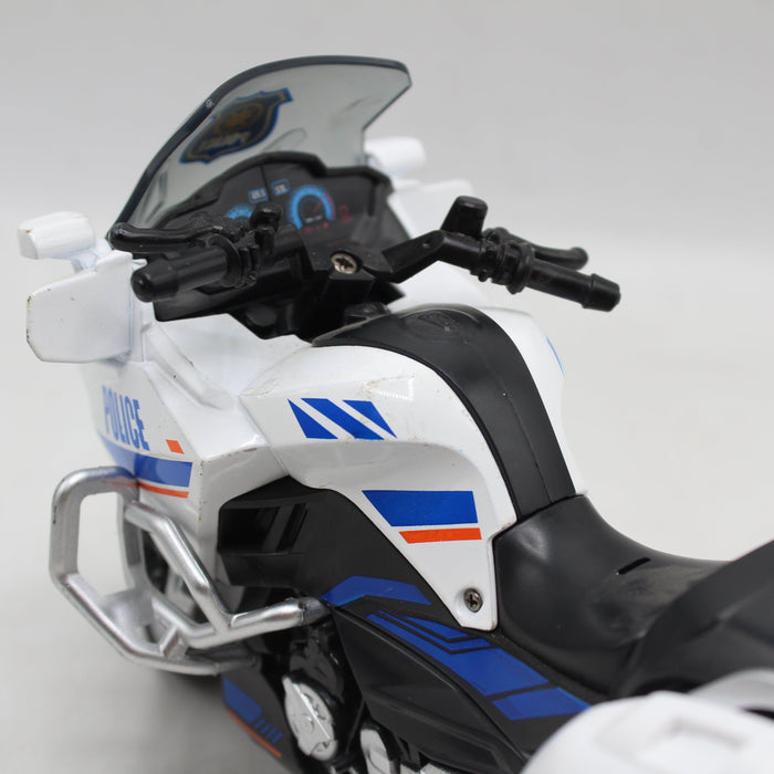 Police Sport Motorcycle with Light & Sound