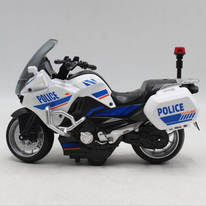 Police Sport Motorcycle with Light & Sound
