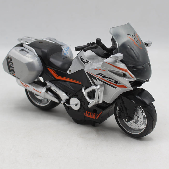 Diecast Sport Motorcycle with Light & Sound