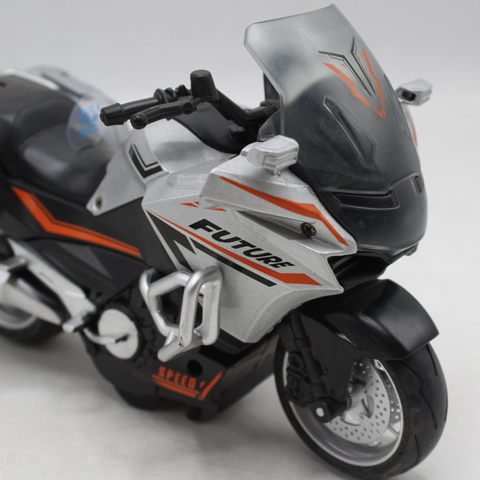 Diecast Sport Motorcycle with Light & Sound