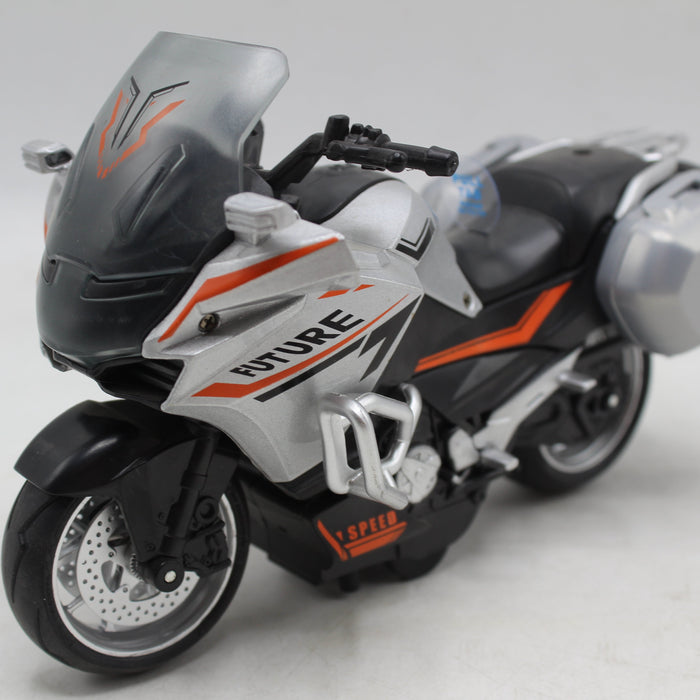 Diecast Sport Motorcycle with Light & Sound