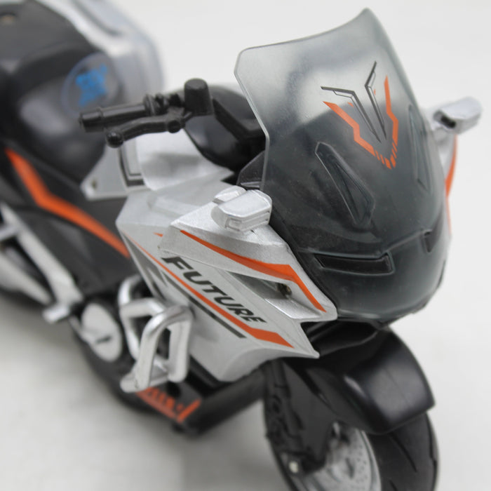 Diecast Sport Motorcycle with Light & Sound