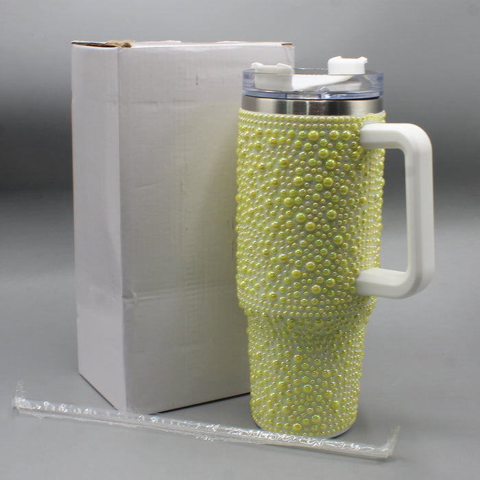 Yellow Stones Theme Tumbler