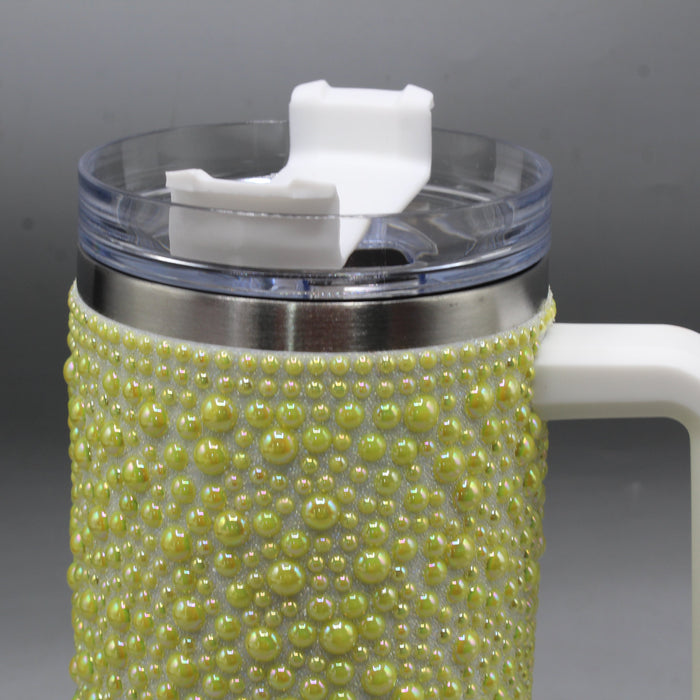 Yellow Stones Theme Tumbler