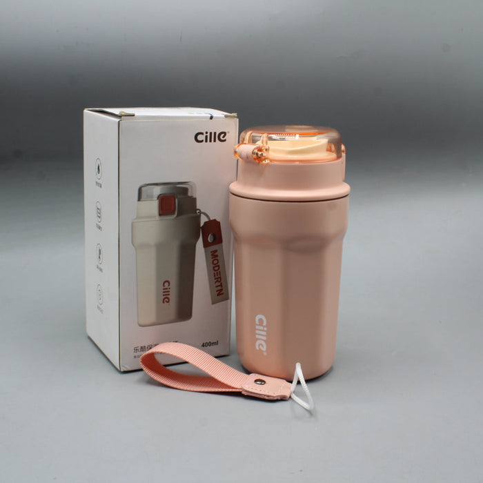 Modern Stainless Steel Coffee Bottle