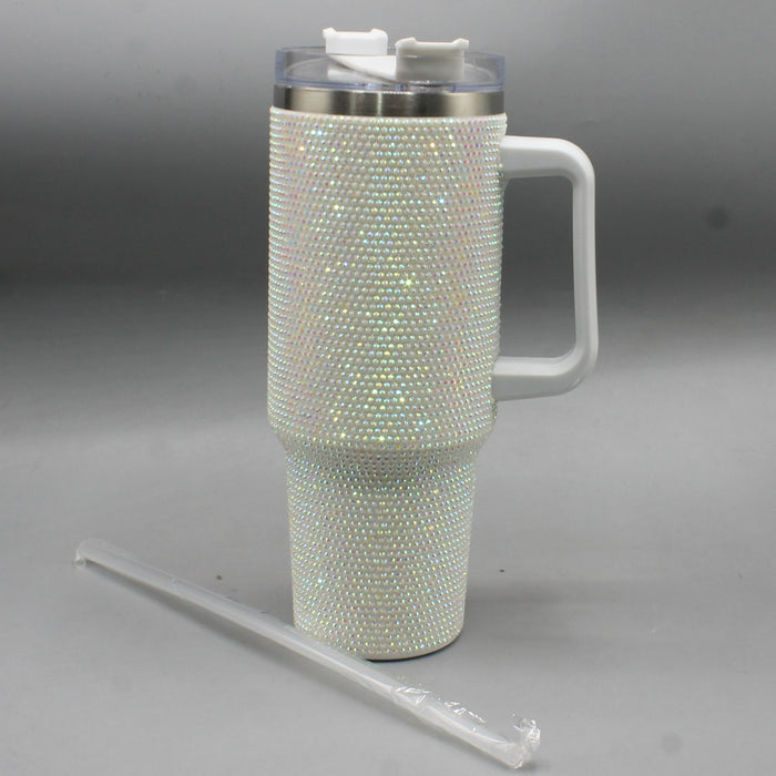 White Stones Theme Fancy Tumbler