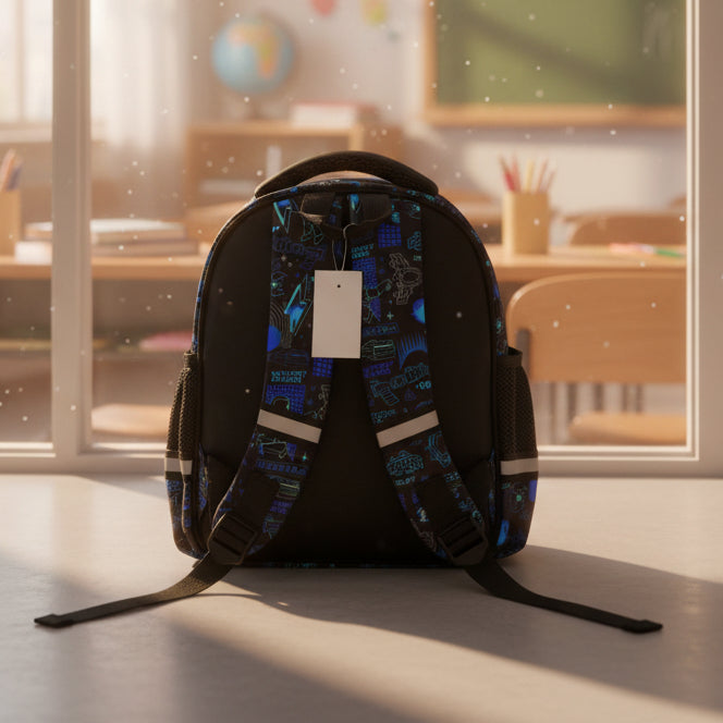 Robot Theme School Bag