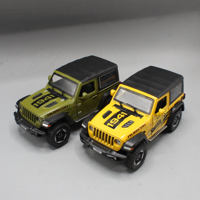 Diecast Wrangler Rubicon Jeep with Light & Sound
