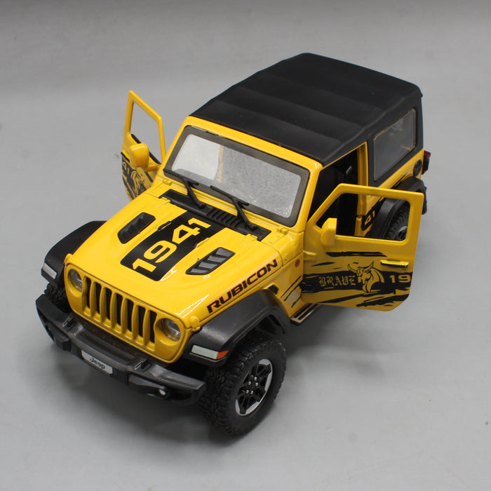 Diecast Wrangler Rubicon Jeep with Light & Sound