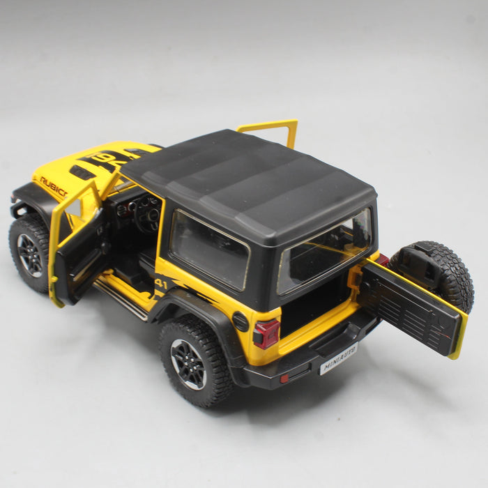 Diecast Wrangler Rubicon Jeep with Light & Sound