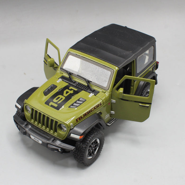 Diecast Wrangler Rubicon Jeep with Light & Sound