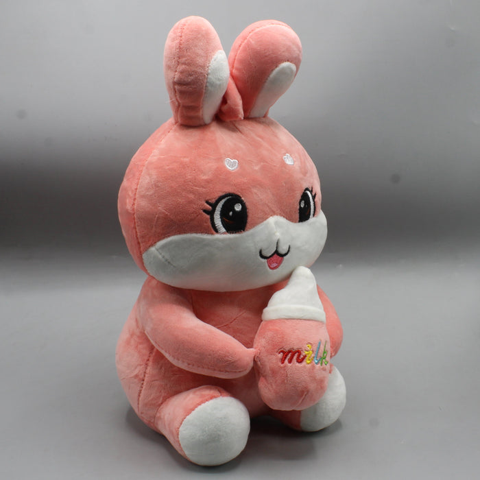 Sweet Rabbit Plush Toy with Feeder