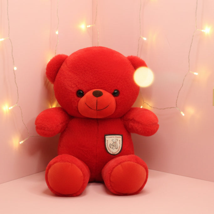 Cute Red Teddy Bear Soft Toy