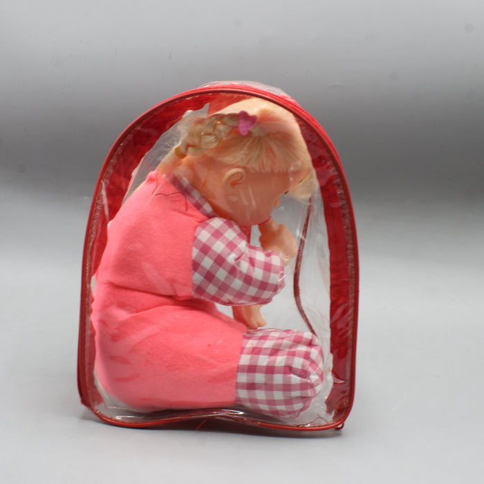 Musical Baby Doll with Tumb-Sucking