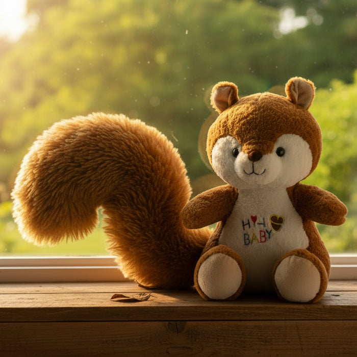 Squirrel Plush Soft Toy