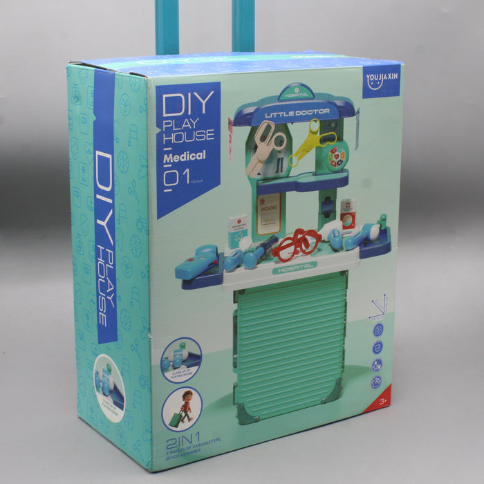 DIY Doctor Play House Trolley