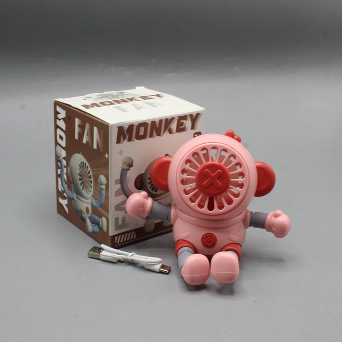 Monkey Design Portable Mini Fan
