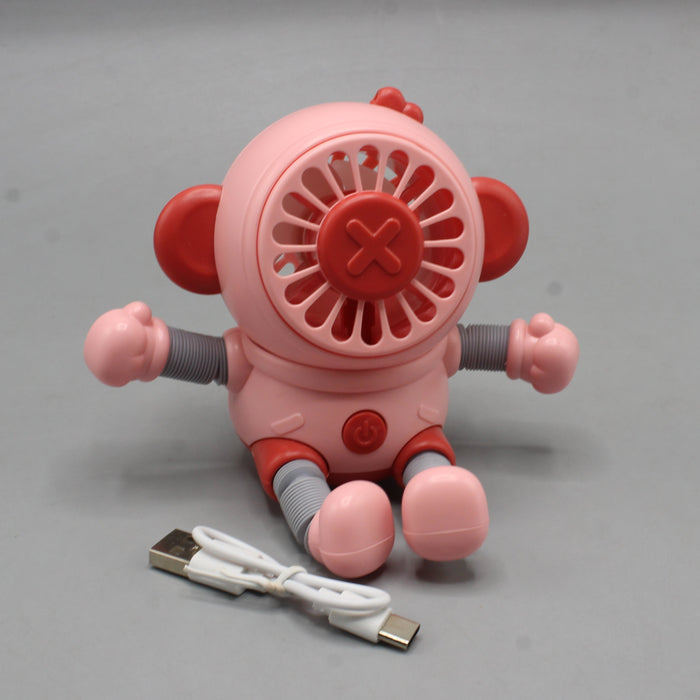 Monkey Design Portable Mini Fan