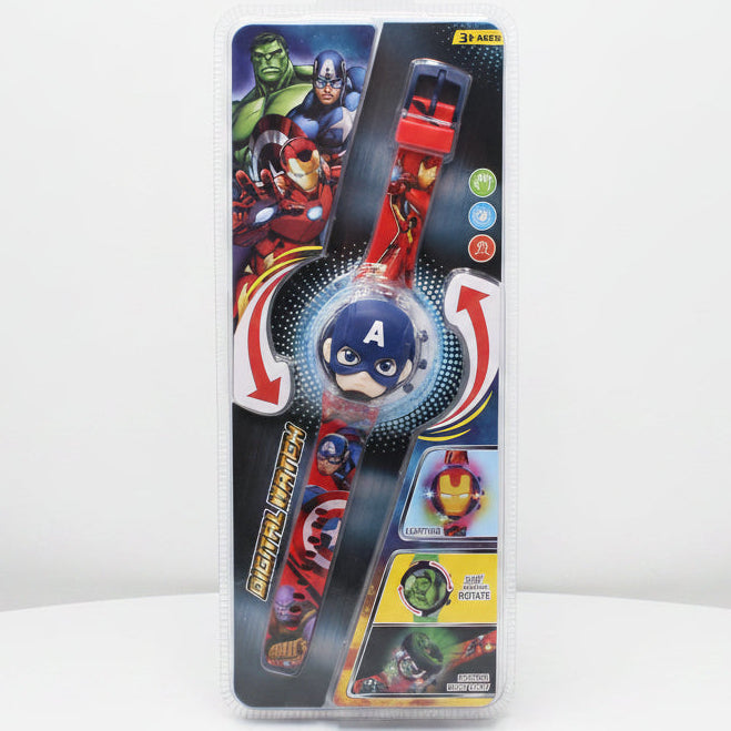 Captain America Digital Wrist Watch