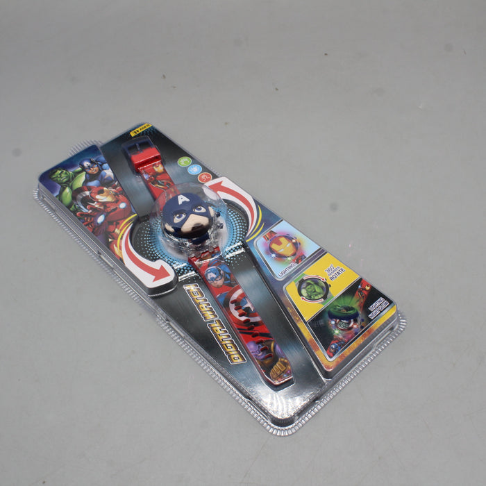 Captain America Digital Wrist Watch