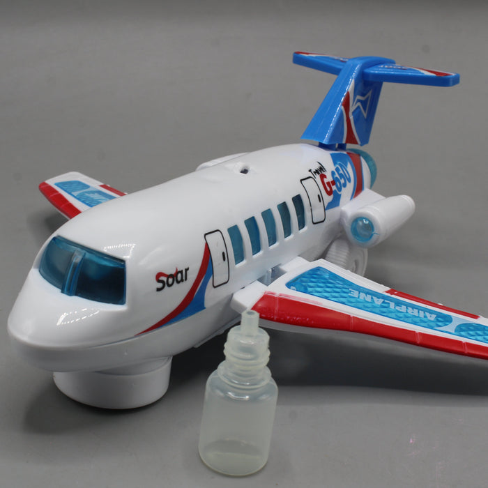 Aviation Airplane with Lights & Spray