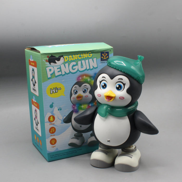 Dancing Penguin Doll With Light Music