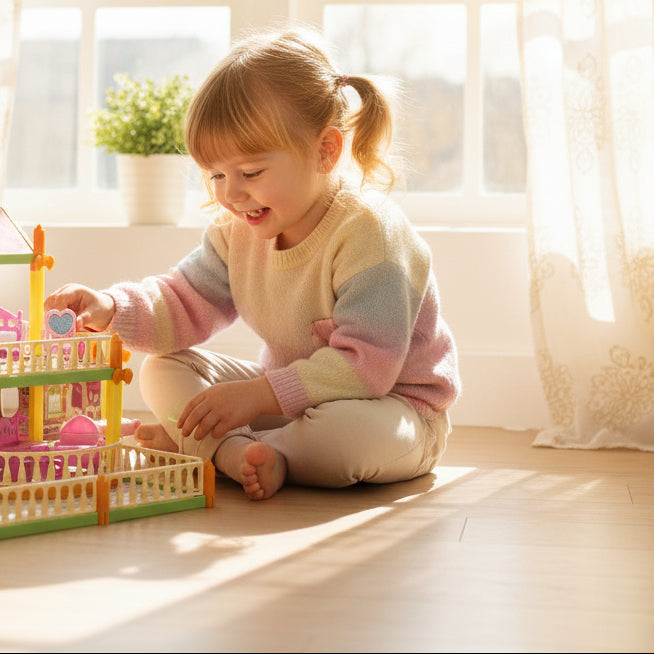 Villa Garden 134 Pieces Doll House