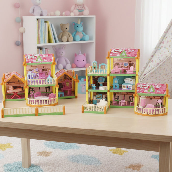 Villa Garden 134 Pieces Doll House