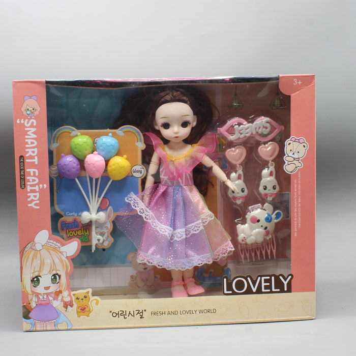 Lovely Smart Fairy Doll with Accessories