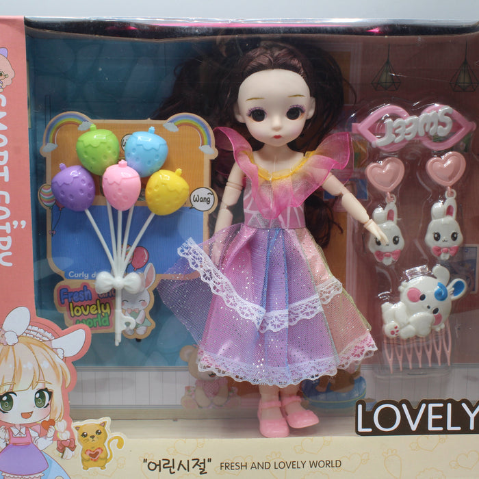 Lovely Smart Fairy Doll with Accessories