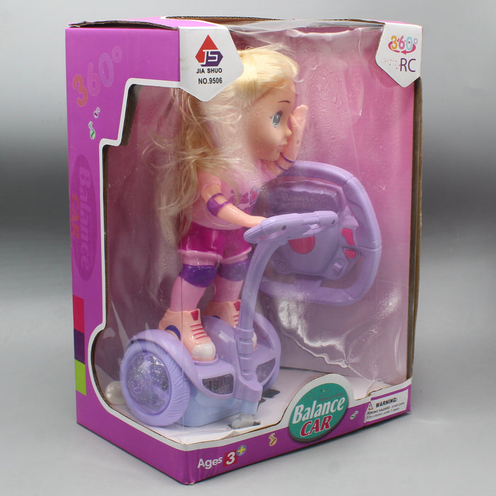 Sport Girl Balance Car with Lights & Music