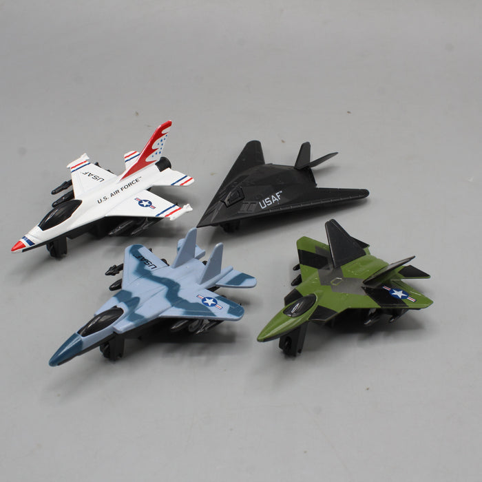 Diecast Metal Master Plane Pack of 4