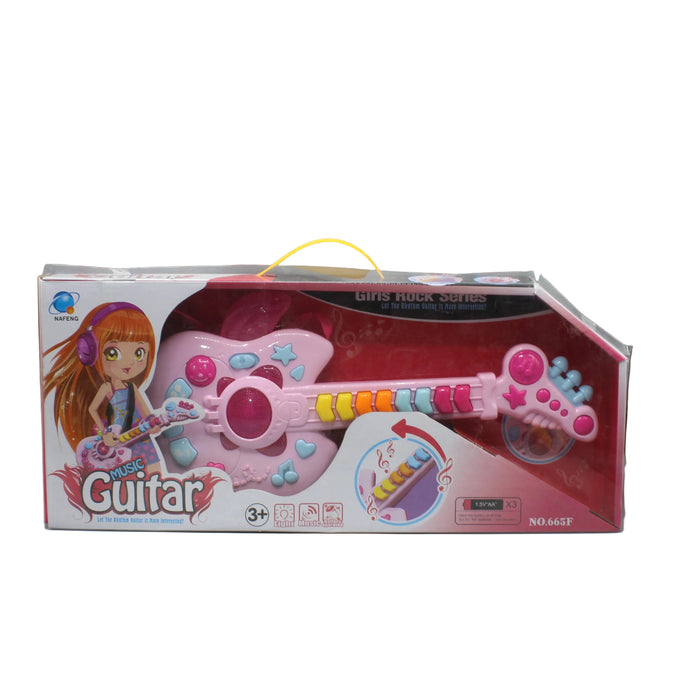 Girls Musical Guitar With Lights