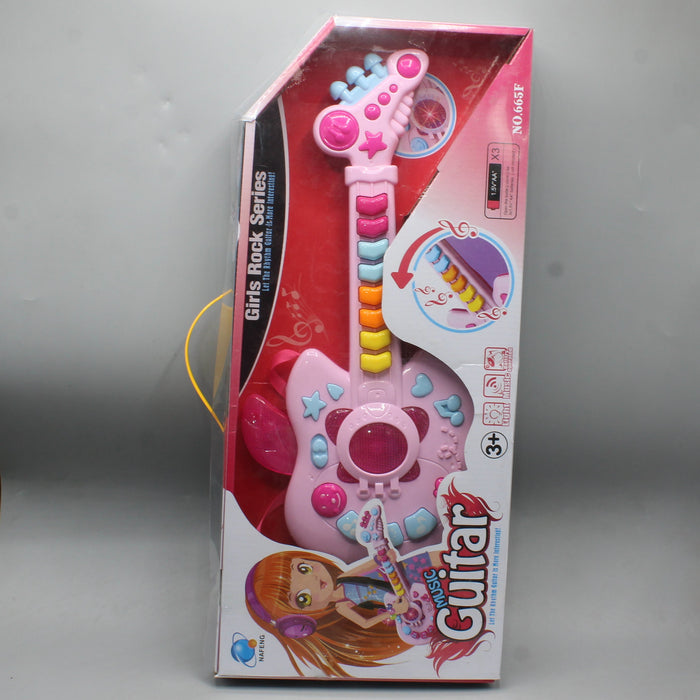 Girls Musical Guitar With Lights