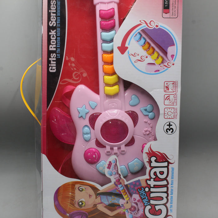 Girls Musical Guitar With Lights