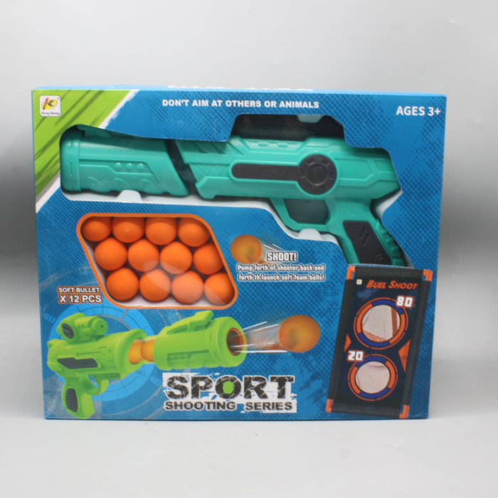Sport Shooting Gun with Soft Ball  Bullets